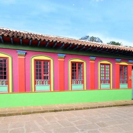 Casona 1865 Otel Ráquira Dış mekan fotoğraf