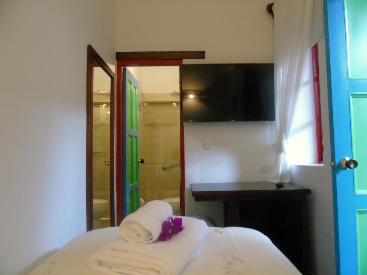 Casona 1865 Otel Ráquira Dış mekan fotoğraf