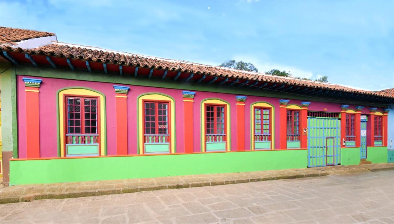 Casona 1865 Otel Ráquira Dış mekan fotoğraf