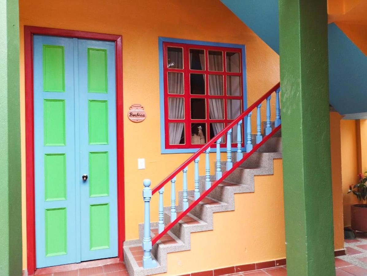 Casona 1865 Otel Ráquira Dış mekan fotoğraf