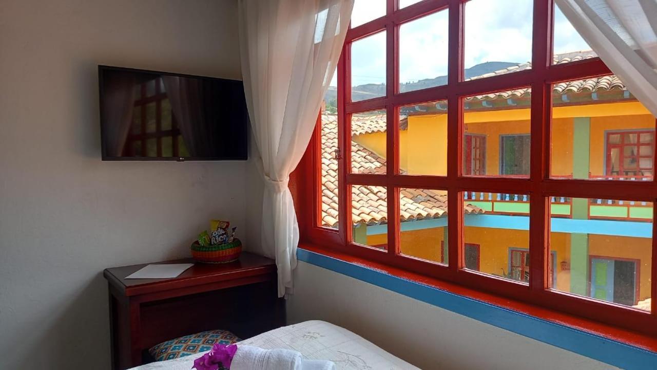 Casona 1865 Otel Ráquira Dış mekan fotoğraf